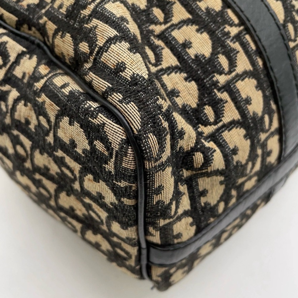 Dior trotter monogram Black and Cream Patterned Travel Bag - Picture 7 of 13